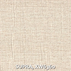 SUPRA, XW6360