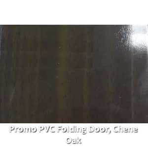 Promo PVC Folding Door, Chene Oak